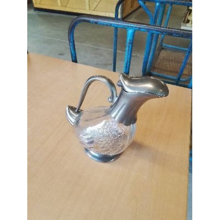 PICHET VERRE ET ETAIN AU CANARD