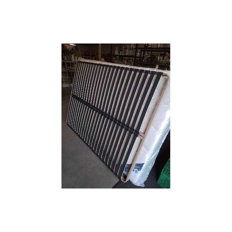 SOMMIER CADRE MÉTAL TAUPE A LATTES EBAC ENERGY 315 140X190CM