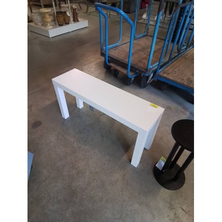 CONSOLE RECTANGULAIRE BOIS BLANC