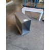 SUPPORT DE TOUR D’ORDINATEUR A ROULETTES MÉTAL GRIS