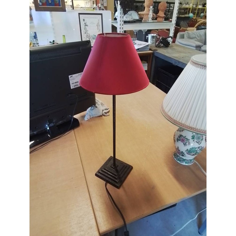 LAMLE COLONNE MÉTAL AJ ROUGE