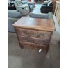 COMMODE BOIS MOULURÉ 3 TIROIRS STYLE LOUIS XV