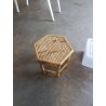 TABLE BASSE HEXAGONALE BAMBOU