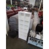 COLONNE DOUBLE RANGE CD’S BOIS BLANC 12 NICHES