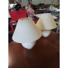 LAMPE CÉRAMIQUE ECRU AUX POISSONS AJ ECRU