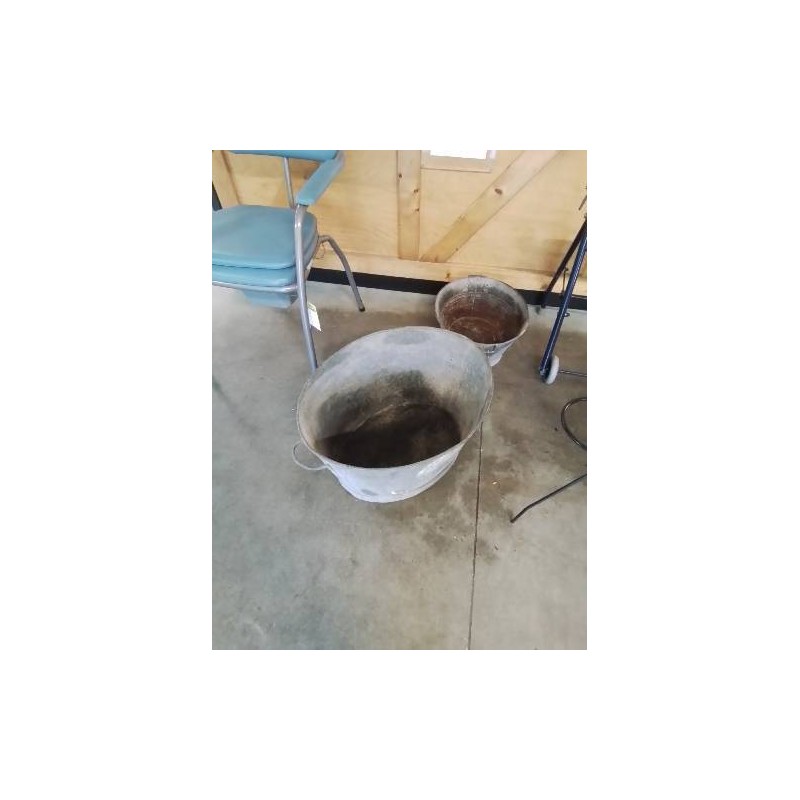 BAQUET OVALE ZINC 