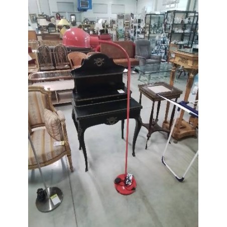 LAMPADAIRE SPOT ORIENTABLE MÉTAL ROUGE