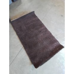 TAPIS POIL MARRON 140X80CM
