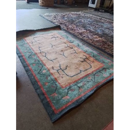 TAPIS VERT ORANGÉ 70X110CM