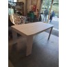 TABLE RECTANGULAIRE EXTENSIBLE GAMI BOIS TAUPE 180X90X76,5CM 1RAL48CM