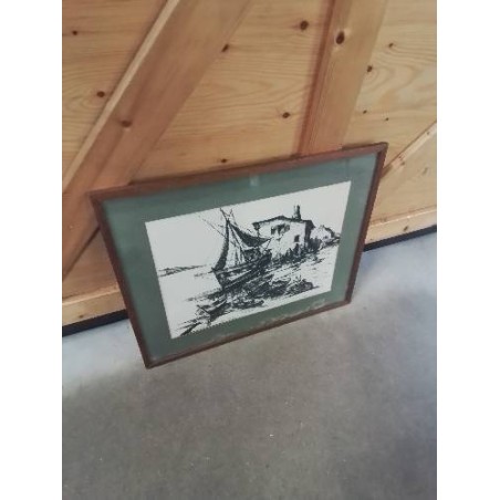 ENCRE BATEAUX JEAN AMIOT (1920-?)