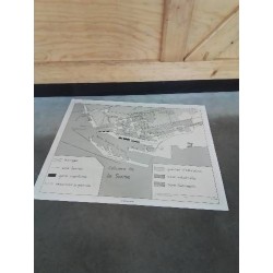 AFFICHE ESTUAIRE DE LA SEINE LE PORT DU HAVRE 