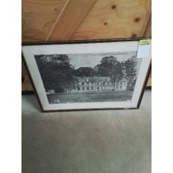 GRAVURE CHATEAU DE SAINT QUENTIN SEINE INFÉRIEURE