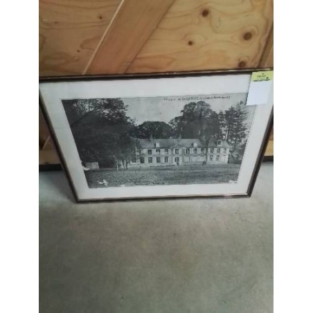 GRAVURE CHATEAU DE SAINT QUENTIN SEINE INFÉRIEURE