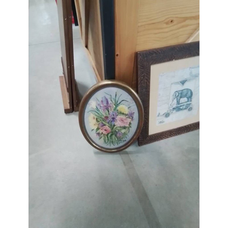 HUILE SUR PANNEAU BOUQUET RAYMONDE FOUQUET XXE