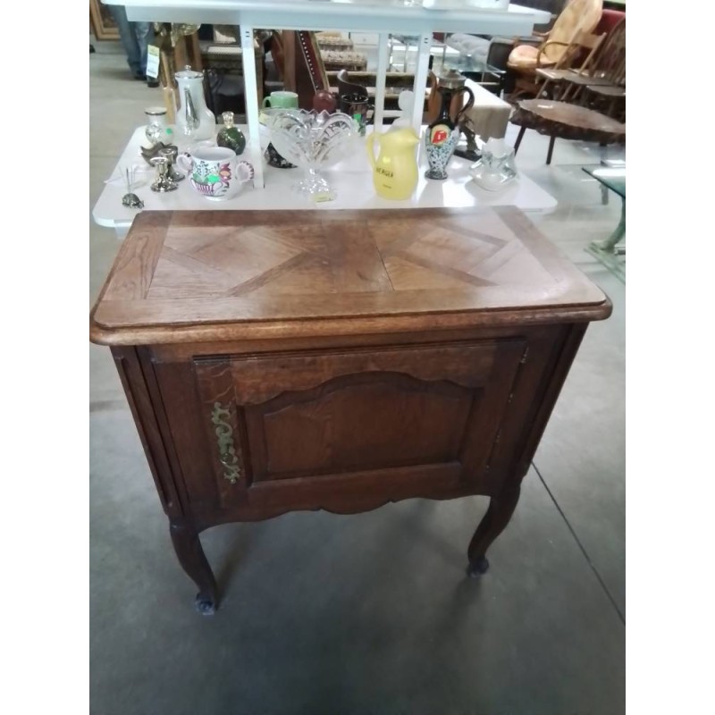  COMMODE MOULUREE 1 PORTE  STYLE RÉGENCE 