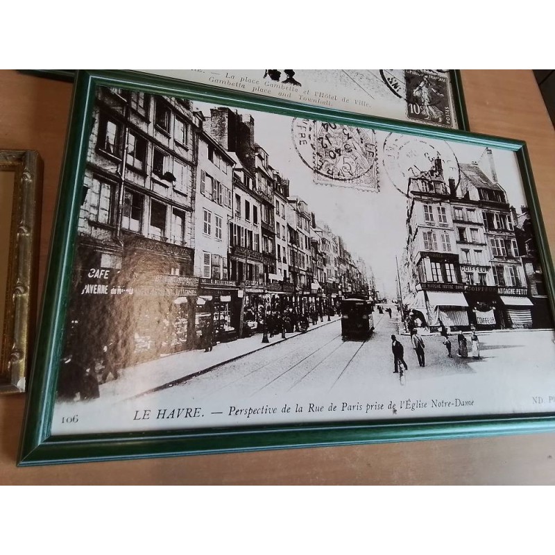 CADRE LE HAVRE RUE DE PARIS