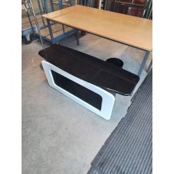 MEUBLE TELE NOIR BLANC 