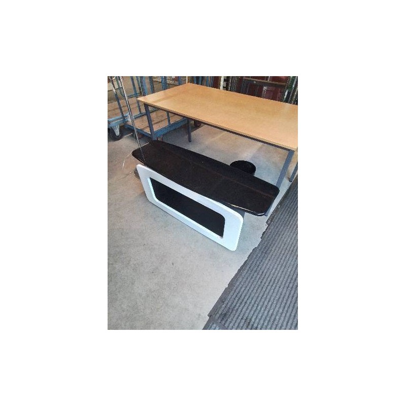 MEUBLE TELE NOIR BLANC 