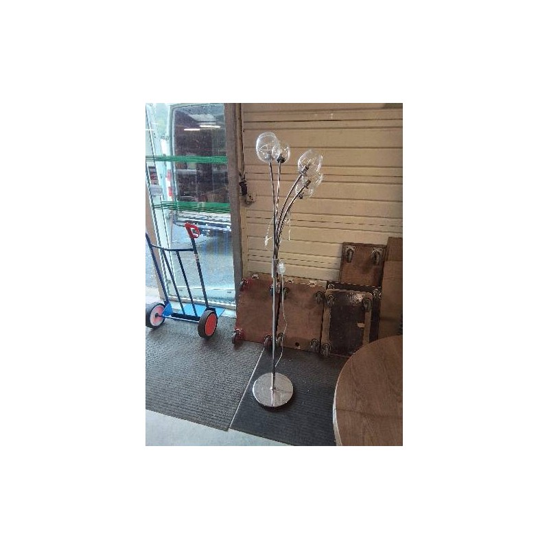LAMPADAIRE CHROMÉ 5 BRANCHE