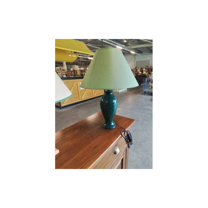 LAMPE CÉRAMIQUE VERTE AJ VERT