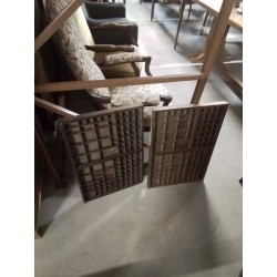 CASIER D IMPRIMERIE BOIS