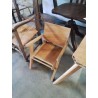 CHAISE ENFANT BOIS CLAIR ANNÉES 50