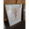 GRAVURE JEUNE FEMME NUE D’APRÈS RAPHAËL 