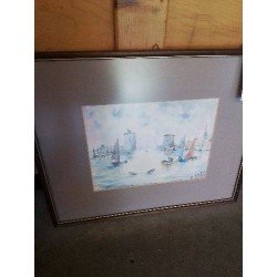AQUARELLE BATEAUX