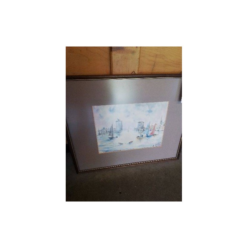 AQUARELLE BATEAUX