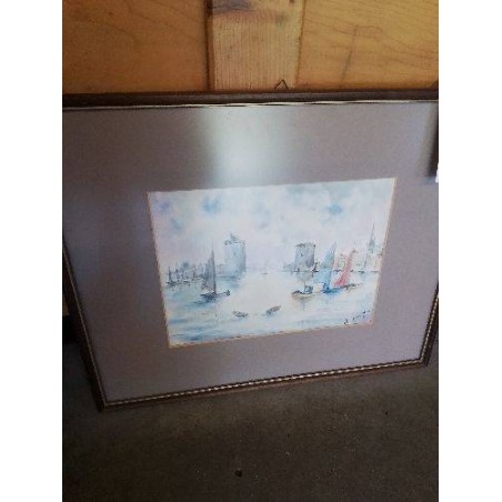 AQUARELLE BATEAUX