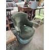 CRAPAUD A FRANGES TISSU BRONZE NAPOLÉON III 