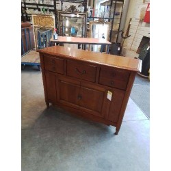 BUFFET BOIS CLAIR 3 TIROIRS 2 PORTES STYLE DIRECTOIRE 