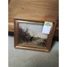 HUILE SUR PANNEAU L’EMBUSCADE 26X21