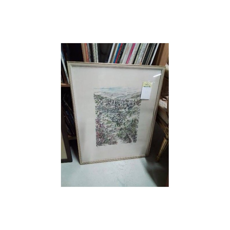 LITHOGRAPHIE NUMÉROTÉE ET CONTRESIGNEE SAINT PAUL DE VENCE