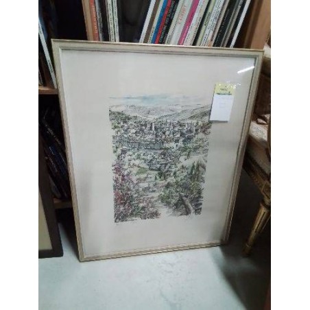 LITHOGRAPHIE NUMÉROTÉE ET CONTRESIGNEE SAINT PAUL DE VENCE