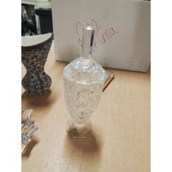VASE  COUVERT CRISTAL TAILLE  DE BOHÊME