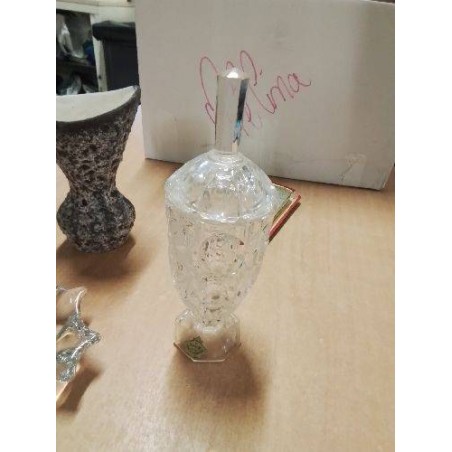 VASE  COUVERT CRISTAL TAILLE  DE BOHÊME