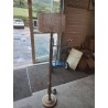LAMPADAIRE BOIS TOURNÉ VERT AJ BEIGE
