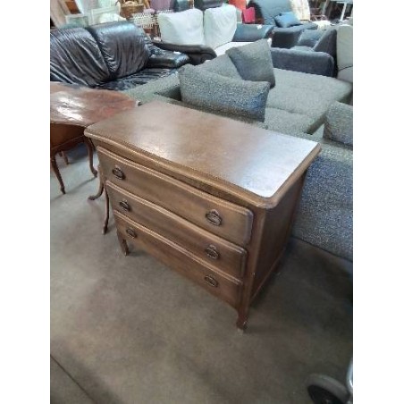 COMMODE CHANTOURNÉ 3 TIROIRS STYLE RÉGENCE 