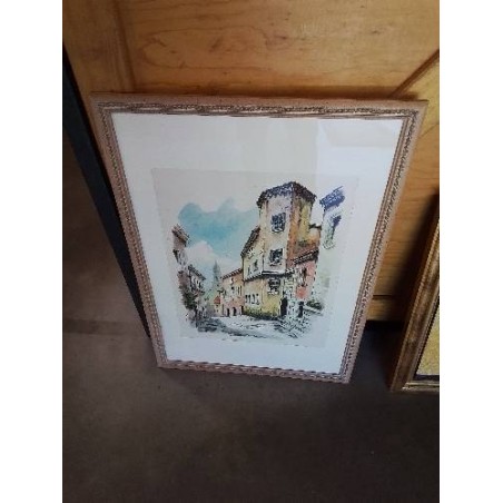 TABLEAU RUELLE CADRE ECRU 