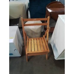 CHAISE PLIANTE PIN