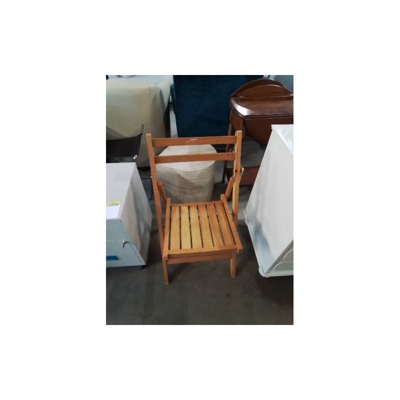 CHAISE PLIANTE PIN