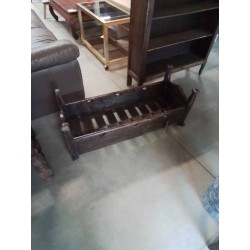 BERCEAU BOIS AJOURÉ XIXE