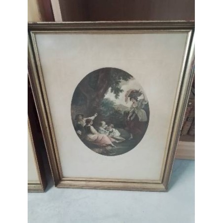 GRAVURE NOONDAY PEINT PAR W.HAMILTON GRAVÉ PAR BARTOLOZZI (1728-1815) 