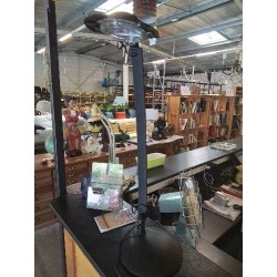 LAMPE DE BUREAU ARC RÉSINE NOIR 