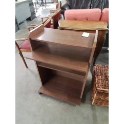 BUREAU INFORMATIQUE BOIS MARRON 