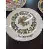 6 ASSIETTES A FROMAGE CÉRAMIQUE GIEN
