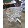 PAIRE DE BOUGEOIRS CRISTAL DE VANNES
