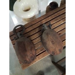 POULIE MARINE BOIS 
